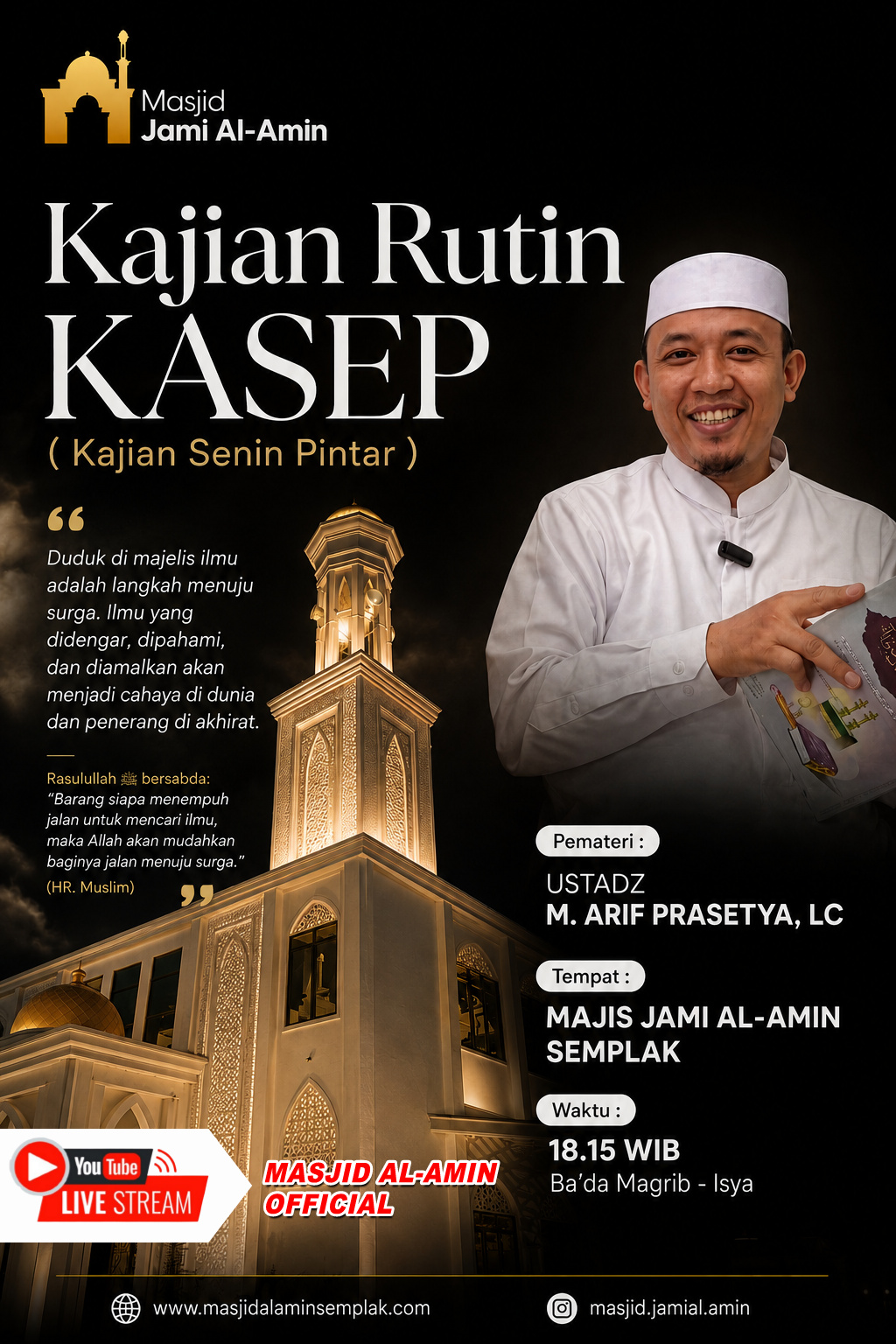 Program Kajian Senin Pintar( KASEP )