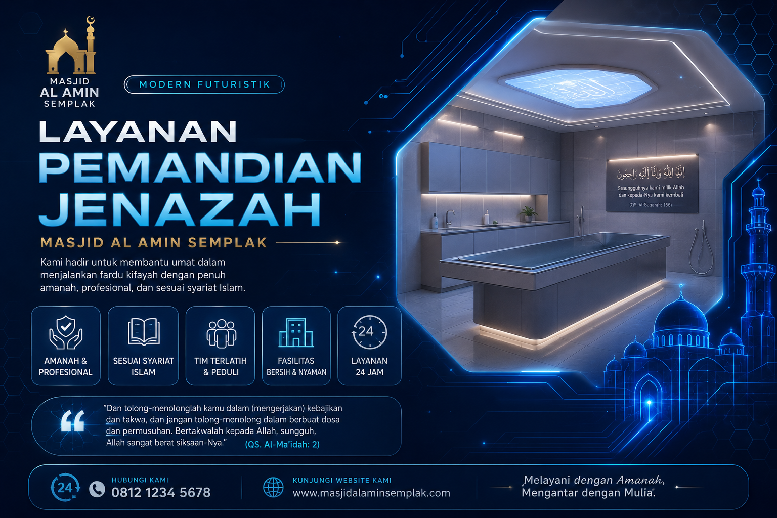 Layanan Pemandian Jenazah 